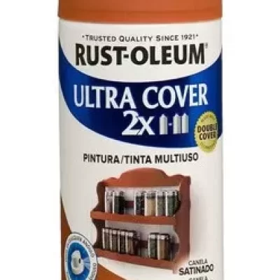Pintura En Aerosol Rust-Oleum Ultra Cover 2X Multiuso Canela Satinado
