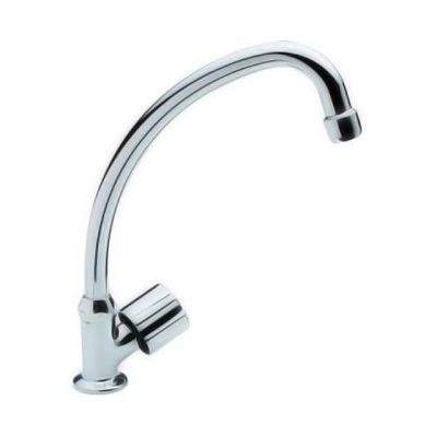 Allegro – Canilla para mesada, de una sola agua, con pico móvil alto