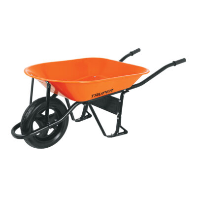 CARRETILLA CHAPA 65 LTS RUEDA POLIURETANO. TRUPER
