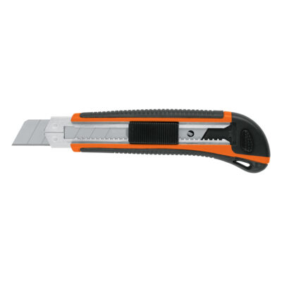 CUTTER PROFESIONAL ANCHO 25 MM CON SEGURO. LÜSQTOFF