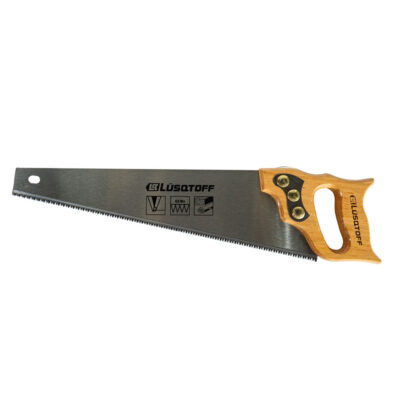 SERRUCHO CARPINTERO CON MANGO DE MADERA PROFESIONAL • 18″ LÜSQTOFF
